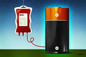 خون در عملکرد باتری ها تاثیر می گذارد!